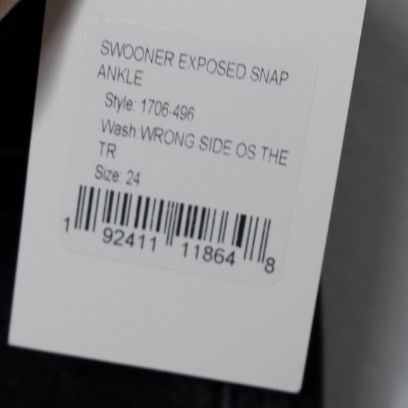 Mother The Swooner Exposed Snap Ankle Skinny I34 - Picture 13 of 13